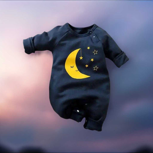 Unisex Baby Nighty Night Jumpsuit | Hushies