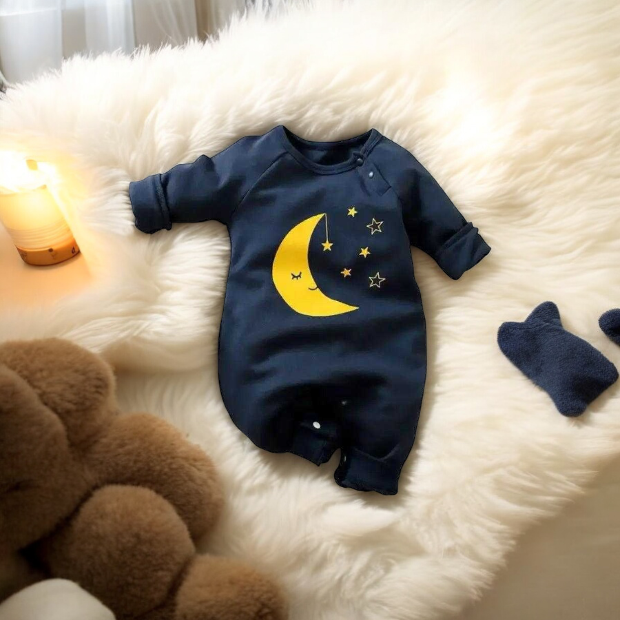 Unisex Baby Nighty Night Jumpsuit - 