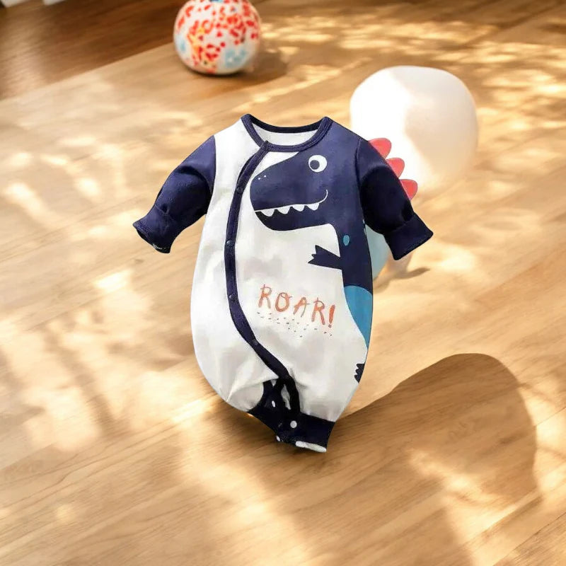 Baby Boy Dinosaur Jumpsuit - 