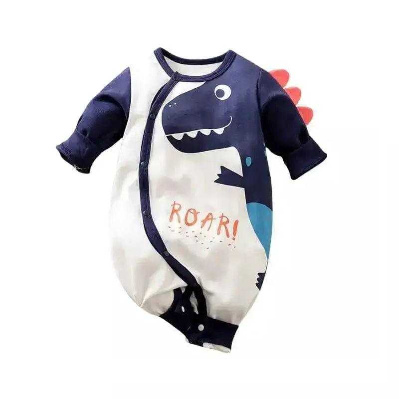 Baby Boy Dinosaur Jumpsuit - Premium Jumpsuit from Hushies - Just $18.84! Shop now at Hushies
