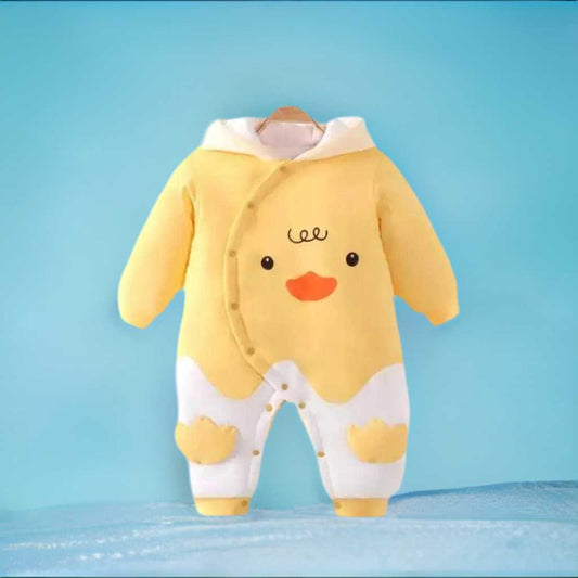 Unisex Thick Duckie Outerwear Hooded Suit - Premium Outerwear from Hushies - Just $29.89! Shop now at Hushies