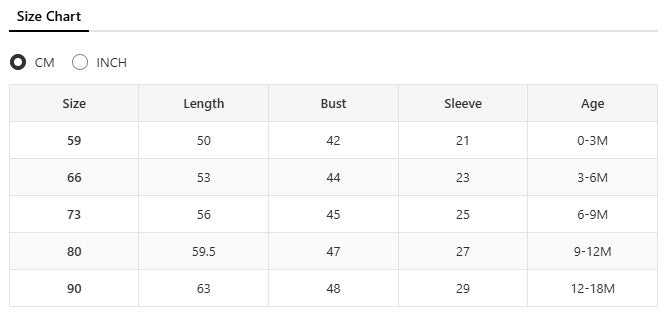 Baby Bear Jumpsuit & Bib Set for Infants - Soft Cotton, Unisex Design with Easy Snap Closures and infant size chart for length bust sleeve age