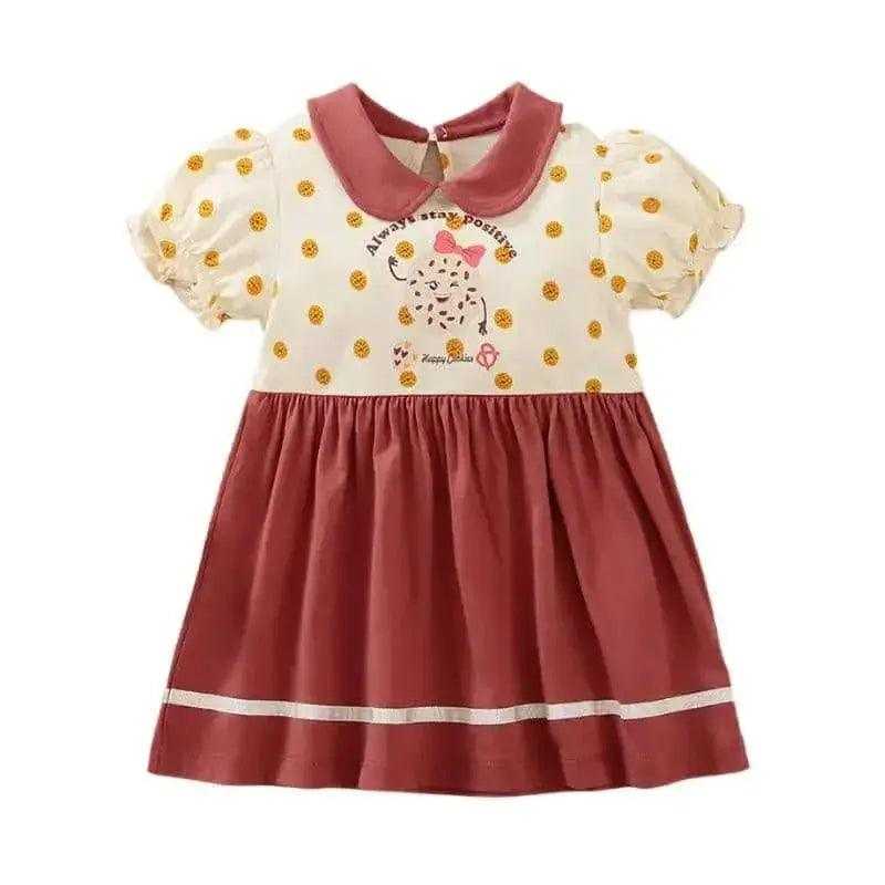 Toddler Girl Stay Positive Cookie Doll Dress - Premium Dress from Hushies - Just $18.19! Shop now at Hushies